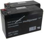 CoPacks Helyettesítő ólom akku APC RBC22 Panasonic UPVW1245P1