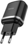 hoco. hálózati töltő USB A QC3.0 3A 18W N3, fekete