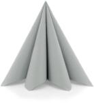 Mank Textilhatású szalvéta 40x40 cm "ezüst" 50 lap/csomag Sovie