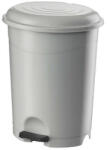 PLANET Szemetes kuka pedálos műanyag 12 literes fehér UP126-001 (UP126-001) - iroszer24