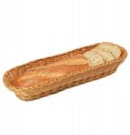 Kesper Hosszúkás Kenyérkosár, gyümölcs, étterem, bár, fonott, 41cm (17848-ksp)