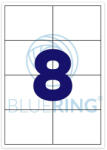 Bluering Etikett címke, 99, 1x67, 7mm, 100 lap, 8 címke/lap Bluering - polusirodaszer