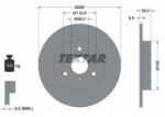 Textar Féktárcsa Textar 92097603, 280mm, 9mm vastagság, 58mm központozó furat
