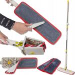 WMC Felmosó, kinyomó mechanizmussal, forgó mikroszálas pillangó, 2 betét, 133cm nyél (56855)