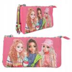 Depesche Top Model Joy tripla tolltartó, rózsaszín, 3 rekeszes, poliészter (12915)