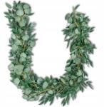  Függő műborostyán, 200cm, műanyag, 5.8×8cm levél, esküvői dekoráció (Bluszcz sztuczny pnący długi 200m do wnętrz)