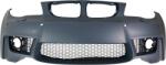  Предна броня за BMW E81 / E87 (2004-2011) - M1 look с отвори за халогени (51118052493M1)