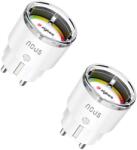 NOUS Set 2 prize inteligente WiFi NOUS A1Z, 10A - ZigBee 3.0, Monitorizare energie (A1Z-2P) - rovo