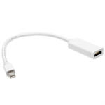 WPOWER Mini DisplayPort - HDMI átalakító 25cm, fehér (APA0005)