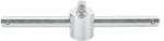 Fortum FORTUN dugókulcs T-hajtószár, 1/4", Hossza: 110mm, Anyaga: 61CrV5 (4701900)