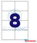 BLUERING Etikett címke, 99, 1x67, 7mm, 100 lap, 8 címke/lap Bluering (64293) - nyomtassotthon