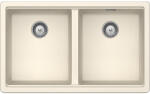 SCHOCK Schock Greenwich N-200 konyhai mosogatótálca Cristadur Magnolia 750 x 455 mm, gránit, hagyományos beépítés/munkalap alá építés, krémfehér (GREN200MAGN)