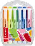 STABILO Textmarker, swing cool, 6 culori/set, Stabilo SW112706