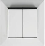 Gelux Buton cu revenire Gelux Nelio, alb (GL-NCST)