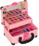 Kik Set de machiaj și ojă pentru copii, roz, cu oglindă portabilă, 40 buc (KX3191)