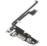 Aftermarket Piese si componente Banda cu Conector Incarcare - Microfon Apple iPhone 12 Pro Max, Argintiu (alim/iph12PM/ar) - pcone