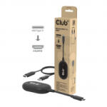 Club 3D vezeték nélkül USB-C - HDMI adapter fekete (CSV-2570) (CSV-2570)