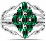  Ezüst Gyűrű Zöld Turmalinnal, Y58325/57