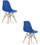 Bravolo OSAKA Szék Kék / Természetes Lábak x 2
