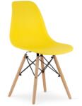 Bravolo OSAKA Szék Sárga / Természetes Lábak x 1