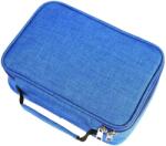 ZEQAS Táskaszerű ZEQAS tolltartó 4 rekesszel, tartalmaz egy tollat és egy ceruzát, nagy kapacitású, 72 darabos befogadóképesség, kiváló minőségű textilből készült, elegáns, mosható, fogantyúval, egyszerű ki