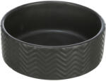 TRIXIE Trixie kerámiatál, fekete kutyáknak, macskáknak - 900 ml, Ø 16 cm