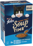 FELIX 6x48g Felix Soup Time Tender Strips étrend-kiegészítő eledel macskáknak