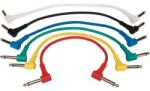 Warwick RockCable RCL 30011 D5 15 cm derékszögű színes patchkábel szett