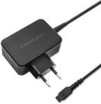 Qoltec Univerzális töltő, Qoltec, 45W, 240V, 1, 7m, Fekete (51025)