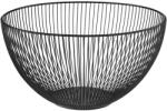 Ambition Fém kosár gyümölcs tárolására, 24 cm, Ambition Decor, fekete (29507)