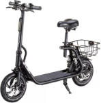 Wildken Elektromos Roller levehető üléssel, kosárral - Fekete GBR-13 HITEL NINCS! ! !