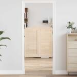 vidaXL tömörfa fenyőfa lengőajtók lamellás kialakítású 1 pár 90x80 cm (4107126)