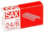 Sax Tűzőkapocs, 24/6, cink, Sax (7330004000)
