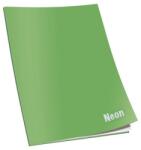 Connect Füzet A4, 40+2lap, vonalas 80g. Connect neon lakk borító (000011410) - tonerpiac