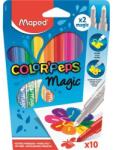 Maped Filctoll készlet, 3, 6 mm, MAPED "Color`Peps Magic", 8+2 különböző szín (844612)