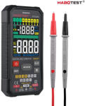 Habotest HT127B - digitális multiméter: smart funkció, AC/DC áram, AC/DC feszültség, TRMS, 600 V, kapacitás, NCV stb (127b)