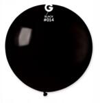 Ge. Ma. R Pasztell gömb óriás lufi, fekete, Size 80cm, 1db