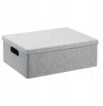 Plast Team Rendszerező Tároló Doboz, Vega XL, összecsukható, fedéllel (53840801)