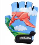 Meteor Gyerek Kerékpáros Kesztyű Meteor Dinosaur, Size Jr S, kerékpározáshoz (23381)