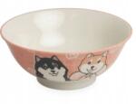 Emro Aziatica Ramen Leveses Tál, Udon, kerámia, Sakura Shiba, 21cm, rózsaszín (6040802-1)