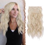  Feshfen Felcsatolható Melír, csipesszel, 4 db, hosszú, hullámos (LPNHE938838836)