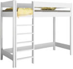 LU HUGO PRED gyerek galériaágy - fehér Méret: 180x90