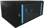 Extralink 4U 600x450 fekete, rack szekrény, fali szerelésű