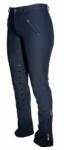 KARLSLUND Női téli lovas nadrág teljes tapadással Karlslund Jökull fekete|kék - decathlon - 61 490 Ft