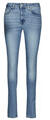 Levi's Skinny farmerek 721 HIGH RISE SKINNY Kék US 27 / 32
