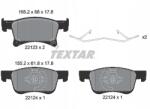 Textar 2212301 fékbetét készlet, tárcsafékek, kopásjelzővel