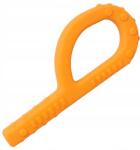  Logopédiai Rágóka, puha, fogazott kiemelkedésekkel, zöld (gryzak dla dzieci i dorosłych gryzaczek)