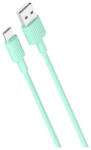 XO NB156 kábel USB-A - USB-C 1, 0 m 2, 4A zöld (6920680871872)