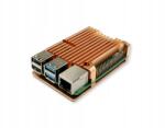Wizro electronics Raspberry Pi 4B gold passzív hűtőborda - termopad szett (HAN01903)