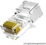 WALISEC csatlakozó - RJ45-5EU (RJ45, Cat5e, árnyékolatlan, 8P8C, aranyozott) 100db/csomag (RJ45-5EU)